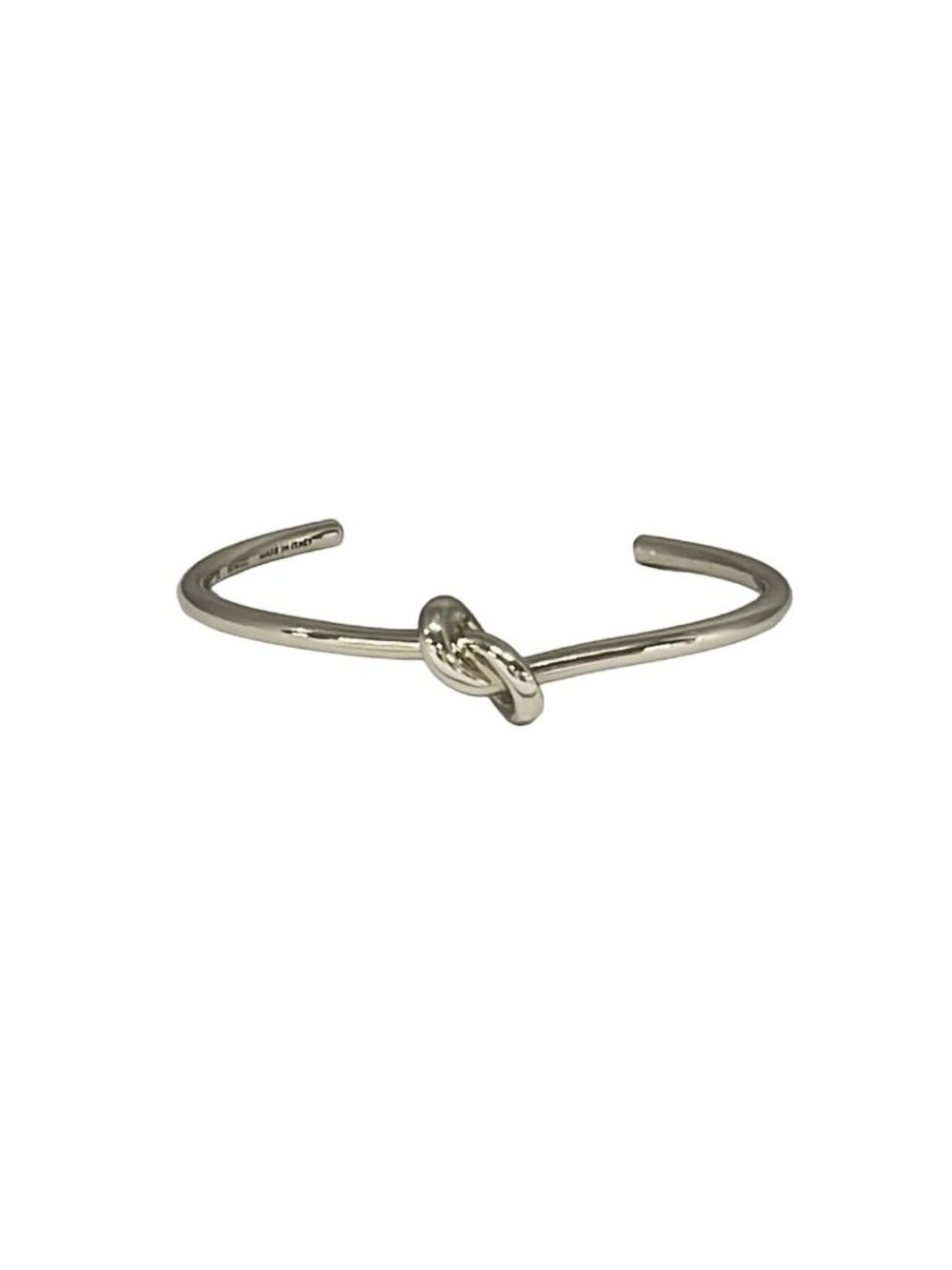 Celine Bangle Silver Knot Extra Thin C2 Bracelet